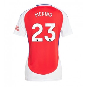 Arsenal Mikel Merino #23 Dámské Domácí Dres 2024-25 Krátký Rukáv